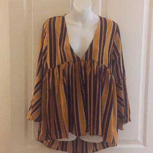 Top Navy/Yellow XL